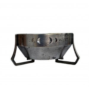 Platerowana cukiernica Art Déco, Norblin, przed 1918