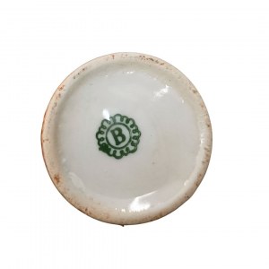 Porcelain vintage vase with ears, Bogucice