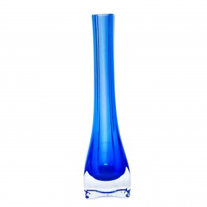 Vase en cristal vintage, J. G. Durand