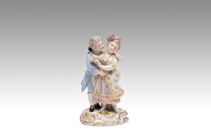 A GALLANT COUPLE | Meissen, designed by August Ringler (German / Germany)