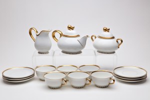 PORCELÁNOVÝ KÁVOVÝ SET | Selb, Paul Muller (Nemecko / Nemecko - 1920-1928)