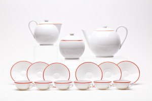 PORCELÁNOVÁ MOCCA SADA | Ladislav Sutnar (Česko - 1931)