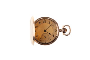 GOLD POCKET WATCH WITH THREE CASES | Palada (Schweiz) (Schweizer / Schweiz - 1. Quartal des 20. Jahrhunderts)