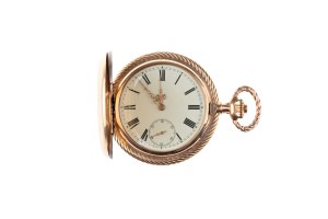 OROLOGIO DA TASCA IN ORO CON TRE CASSE - Svizzera (Svizzera / Switzerland - 1st quarter of 20th century)