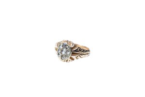 BAGUE EN OR AVEC DIAMANTS | Autriche-Hongrie (Autriche - Hongrie)