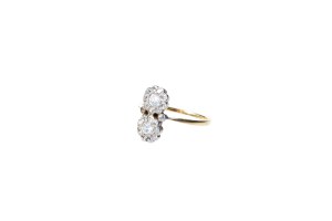 BAGUE EN OR AVEC DIAMANTS 0,78 CT | Europe (European / Europe)