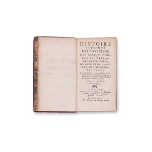 ROLLIN, Charles (1661-1741): Histoire ancienne des Egyptiens. Vol. VI.