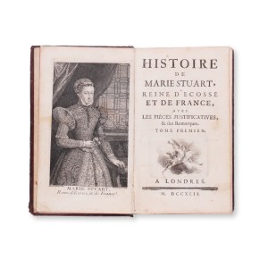[FRERON, Elie-Catherine] (1718-1776): (francouzská spisovatelka, francouzská herečka a spisovatelka): Histoire De Marie Stuart. Svazek I.