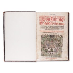 [RUXNER, Georg] (1494?-1526?): Thurnier Buch