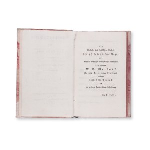 Author unknown: Gesundheits Taschenbuch fur das Jahr 1802