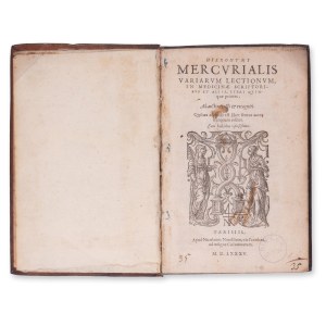 MERCURIALE, Girolamo (1530-1606): Variarum lectionum