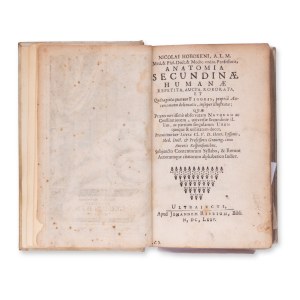 HOBOKENI, Nicolai (1632-1678): Anatomia secundinae humanae (16)