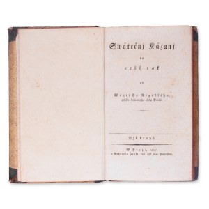 NEJEDLY, Wojtech (1772-1844): Swatecni kazani na cely rok. Bd. II.