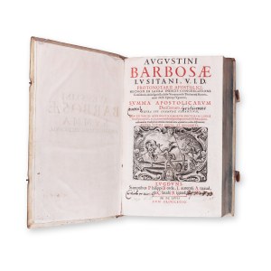 BARBOSA, Augustin (1589-1649) : Summa Apostolicarum Decisionum