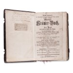 LONICER, Adam (1528-1586): Vollstandiges Krauter-Buch