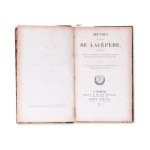 LA CEPEDE, M. (1756-1825): Comprenant l'histoire naturelle. Bd. V.