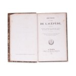 LA CEPEDE, M. (1756-1825): Comprenant l'histoire naturelle. Bd. VII.