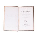 LA CEPEDE, M. (1756-1825): Comprenant l'histoire naturelle. Bd. X.