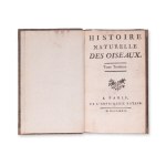 BUFFON, Georges Louis Leclerc (1707-1788): (francouzský spisovatel): Histoire naturelle des oiseaux. Svazek III.
