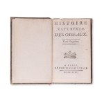 BUFFON, Georges Louis Leclerc (1707-1788): Histoire naturelle des oiseaux. Bd. V.