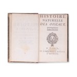 BUFFON, Georges Louis Leclerc (1707-1788): (francouzský historik): Histoire naturelle des oiseaux. Svazek VIII.