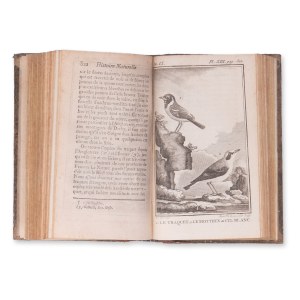 BUFFON, Georges Louis Leclerc (1707-1788): (francouzský historik): Histoire naturelle des oiseaux. Svazek IX.