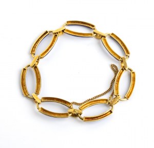 Bracelet en or émaillé, propriété de la comtesse Paola Della Chiesa