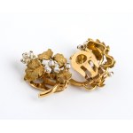 złote kolczyki z perłami, własność hrabiny Paoli Della Chiesa