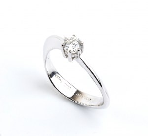 COMETE: Diamond gold ring