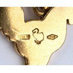 POMELLATO: kolekcia Dodo, zlatý a strieborný šnúrkový náramok
