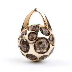 POMELLATO: Quartz gold pendant