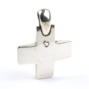 POMELLATO: kolekcja Dodo, srebrny krzyżyk z zawieszką