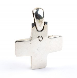 POMELLATO : Collection Dodo, pendentif croix en argent