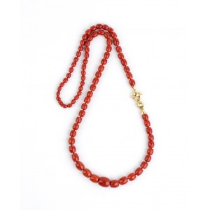 Mediterranean coral necklace