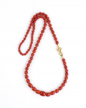 Mediterranean coral necklace