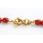 Mediterranean coral necklace