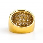 Diamant-Goldband-Ring