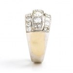 Diamantový zlatý prsteň