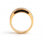 Diamond gold ring