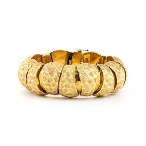 Bracelet semi-rigide en or