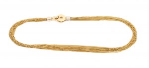 Collana Multifili in oro