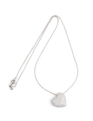 Collier en or avec diamants et