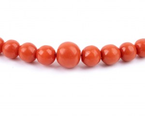 Mediterranean coral necklace