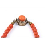 Mediterranean coral necklace