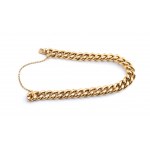 Golden chain bracelet