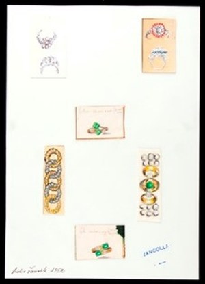 Dizajn prsteňov a náramkov, GIULIO ZANCOLLA