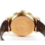 Chronograf: zlaté pánské náramkové hodinky