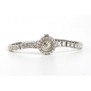 Montre-bracelet Lady en or 18K et diamants