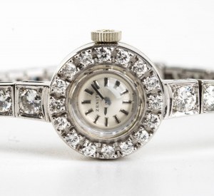 18K gold and diamonds Lady wristwatch