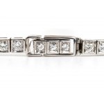 18-karatowe złoto i diamenty - damski zegarek na rękę